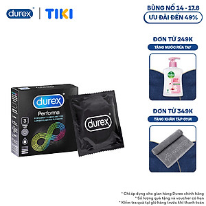 Bao cao su Durex Performa 3 bao