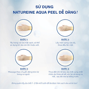 Tẩy Tế Bào Da Chết Natureine Aqua Peel Moisture Peeling Gel - Nhật Bản 