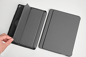 Bao Da Kèm Bàn Phím Không Dây WiWU Mag Touch Dùng Cho iPad 10.2/ 10.5, iPad Pro 11 inch/Air 4/Air5, iPad 12.9 2020/2021( Có Khe Để Bút) - Hàng Chính Hãng