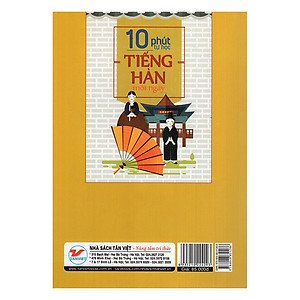 Sách 10 Phút Tự Học Tiếng Hàn Mỗi Ngày