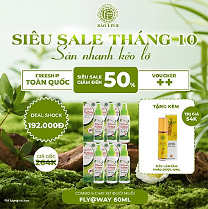 Bình Xịt Xua Đuổi Muỗi Fly@Way Bảo Linh (100ml)