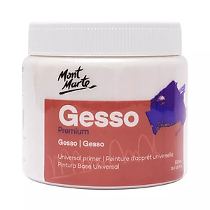 Sơn Lót Gesso Mont Marte Đen/ Trắng 500ml