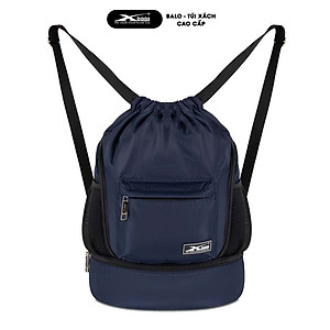 Balo Dây Rút Thể Thao Chống Nước, Xbags Wisdom Xb6005, Nhiều Ngăn, Siêu Nhẹ, Có Ngăn Đựng Giày Riêng, Màu Xanh Năng Động Cá Tính!