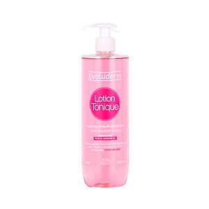 Nước hoa hồng dưỡng ẩm và làm sạch cho da nhạy cảm Evoluderm Lotion Tonique 500ml