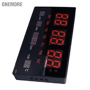 Đồng hồ điện tử treo tường có đèn LED 