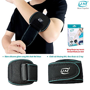 Băng khuỷu tay tennis United Medicare (G14)