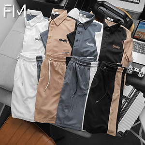 Bộ quần áo nam, set đồ nam Houston thời trang, chất thun cotton cao cấp - FORMEN SHOP- FMPS222