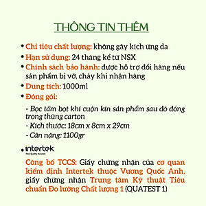 Nước rửa tay hữu cơ diệt khuẩn dạng bọt hương Cam 1000ml thương hiệu Ecocare ( tặng kèm vỏ tạo bọt)