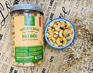 Hạt Điều Rang Mộc Vị Tự Nhiên - Thương Hiệu Holinut/500gr