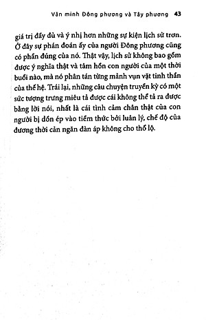 Văn Minh Đông Phương Và Tây Phương (Tái Bản)