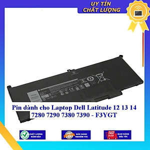 Pin dùng cho Laptop Dell Latitude 12 13 14 7280 7290 7380 7390 - F3YGT - Hàng Nhập Khẩu New Seal