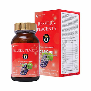 Viên uống đẹp da làm chậm lão hóa Fine Resvera Placenta Q 