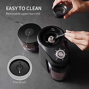 Máy xay hạt cà phê cao cấp nhãn hiệu Shardor CG845B Công suất: 200W Tích hợp 14 chế độ xay hạt cà phê - HÀNG CHÍNH HÃNG