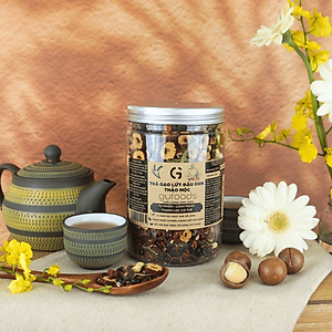 Trà gạo lứt đậu đen thanh nhiệt GUfoods - Tự nhiên, Healthy, Thanh lọc cơ thể, Mát gan, Cải thiện giấc ngủ, Đa dạng hương vị