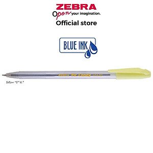 Viết bi nắp Pic Candy 0.7mm hộp 12 cây mực xanh - Zebra [Chính hãng]