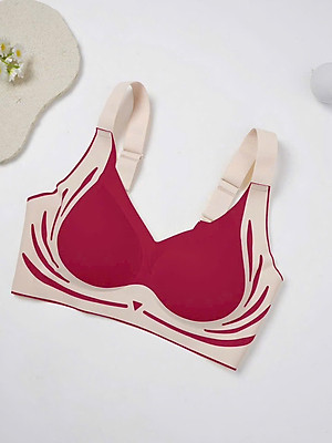 Áo lót nữ su đúc không đường may nâng ngực cài sau 4 móc 2837