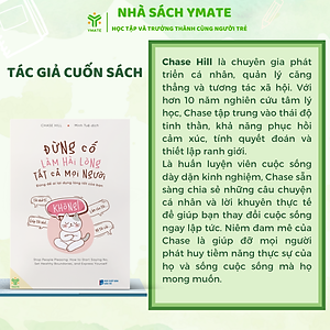 Sách Đừng Cố Làm Hài Lòng Tất Cả Mọi Người - Đưng Để Ai Lợi Dụng Lòng Tốt Của Bạn - YMATE BOOKS