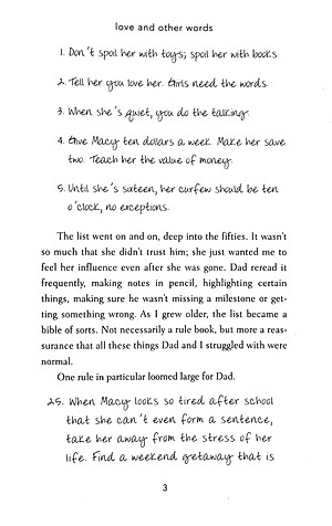 Love And Other Words