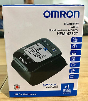 Máy Đo Huyết Áp Cổ Tay Cao Cấp Omron Hem-6232 T