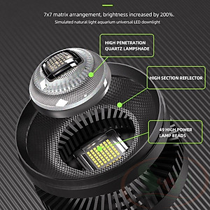 Đèn led rọi KaoKui RGB KK70 Pro series chỉnh app bể cá tép thủy sinh wrgb