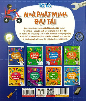 Sách Stem - Tớ Là Nhà Phát Minh Đại Tài