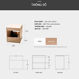 Ghế Ngồi Trang Điểm Kết Hợp Hộp Lưu Trữ Thương Hiệu KEGODA KGD19