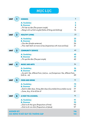 Luyện Chuyên Sâu Ngữ Pháp Và Bài Tập Tiếng Anh Lớp 7 - Tập 1 (Theo Chương Trình Giáo Dục Phổ Thông Mới)