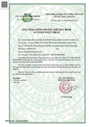  Thực phẩm chức năng - Men vi sinh - Bio - Techcomin DHA