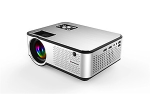 Máy chiếu  Android 6.0 projector Cheerlux C9  kết nối WIFI, Bluetooth, kết nối không dây với điện thoại, điều chỉnh vuông hình keystone 4 chiều, xem nét 100 inch. Hàng chính hãng.
