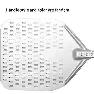 Aluminum Metal Pizza Peel for Easy Storage, Gourmet Luxury Pizza Paddle for Baking Homemade Pizza Bread