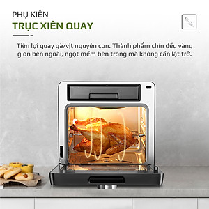 Nồi Chiên Hơi Nước Olivo SF16 Pro Thương Hiệu Mỹ Cao Cấp Gồm 56 Chức Năng Làm Bít Tết Hấp Nướng Hâm Nóng Đa Năng Dung Tích 16 Lít Công Suất 2800 W - Hàng Chính Hãng