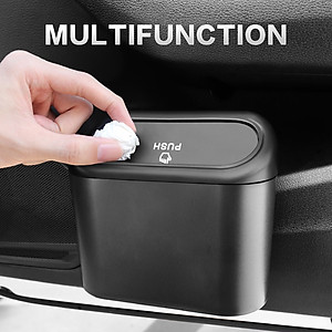 Thùng rác mini ô tô, thùng đựng rác ô tô xe hơi nhỏ gọn đa năng gắn cửa xe sau ghế tiện dụng