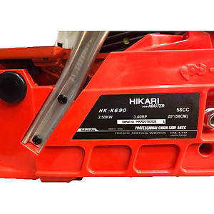 Cưa Xích Chạy Xăng Hikari Master HK-K690 - Máy Cưa Gỗ Cầm Tay, Dụng Trong Xây Dựng, Ngành Mộc, Rừng, Đời Sống , Công Nghệ Thái Lan - Hàng Chính Hãng