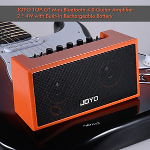 JOYO TOP-GT - Amplifier guitar mini đa năng kết nối bluetooth 4.0 có app smartphone (Gồm loa, nguồn, dây cáp 3.5mm, sách hướng dẫn) - Hàng chính hãng