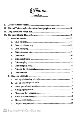Sách Cách Viết Chữ Thảo