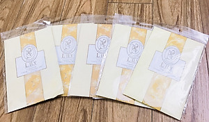 Combo 5 Túi Thơm Hương Hoa Thảo Mộc Thiên Nhiên Treo Tủ Quần Áo Khử Mùi, Đuổi Côn Trùng