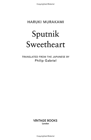 Sách Sputnik Sweetheart (Paperback)