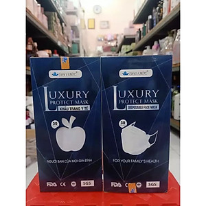 Hộp 30 cái Khẩu Trang 4D Luxury Protect Sen Việt
