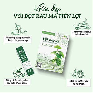 Bột rau má nguyên chất Goce - 72g (24 gói x 3g)