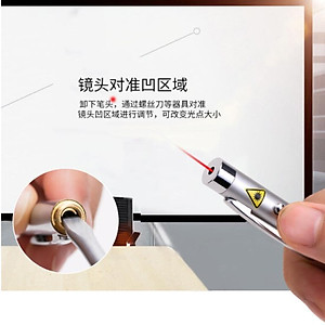 Bút Laser Trình Chiếu Deli - Chỉ Bảng, Bản Đồ, Thuyết Trình Tiện Dụng, Đa Năng - Nhỏ Gọn Có Đầu Bút Viết, Có Thể Kéo Dài Dễ Dàng - Hàng chính hãng - 3934