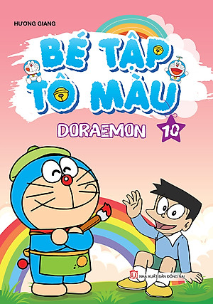 Combo Bé Tập Tô Màu Doraemon