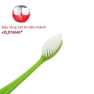 [SIÊU SALE] Bàn Chải Đánh Răng LIPZO Hello Vỉ Dành Cho Người Lớn Công Nghệ Lông Chỉ Tơ Nha Khoa Siêu Mảnh