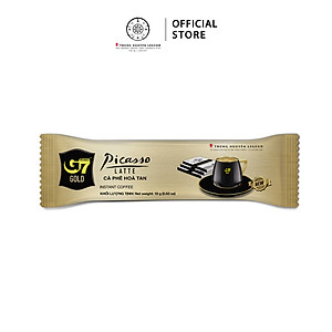 Trung Nguyên Legend - Cà phê sữa hòa tan G7 Gold Picasso Latte - Hộp 14 gói x 18gr