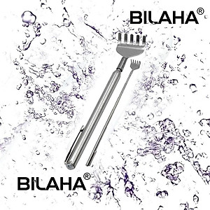 Cây Gãi Lưng Massage Hình Bàn Tay Inox Kéo Dài Rút Gọn (Có Hàng Sẵn) - MASA1030