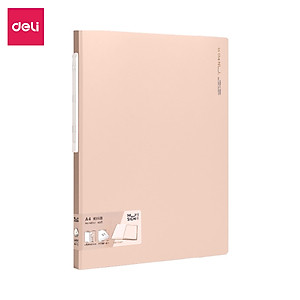 File lá A4 đựng tài liệu nhiều ngăn Nusign Deli - Tệp đựng tài liệu 30/40 lá chất liệu PP cao cấp tiện lợi nhiều màu sắc
