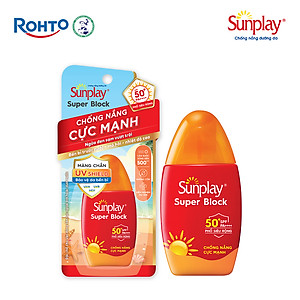 Kem chống nắng Sunplay cực mạnh dạng sữa Sunplay Super Block SPF 81, PA++++ 30g