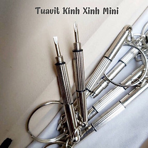 Kính Xinh, Kính Mắt tròn xoe ngố cho Trẻ em + tặng tuavit Kính Xinh mini tiện lợi
