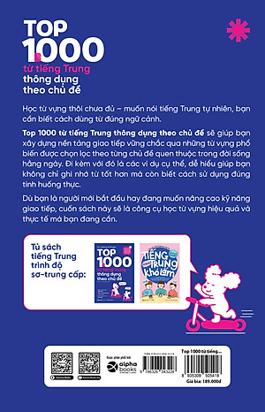 Sách Top 1000 Từ Tiếng Trung Thông Dụng Theo Chủ Đề