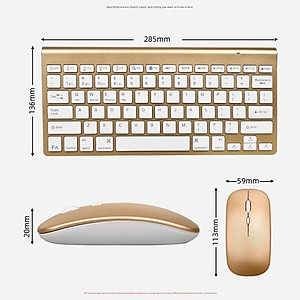 Bộ Bàn phím không dây mini K908 - đa kết nối bluetooth 5.0 + Usb wireless 2.4G cho máy tính laptop điện thoại