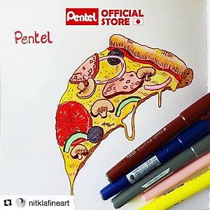 Bút dạ màu Pentel S360 (bán lẻ 24 màu)